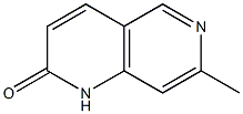 7-Methyl-1,6-naphthyridin-2(1H)-one Struktur