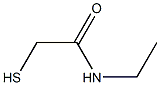 2-Mercapto-N-ethylacetamide Struktur