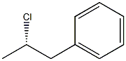 (+)-[(S)-2-Chloropropyl]benzene Struktur