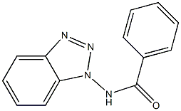 N-Benzoyl-1H-benzotriazol-1-amine Struktur