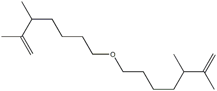 (1,2-Dimethyl-2-propenyl)butyl ether Struktur