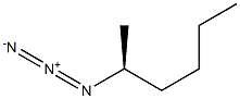 [S,(+)]-2-Azidohexane Struktur