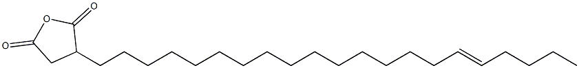 2-(16-Henicosenyl)succinic anhydride Struktur