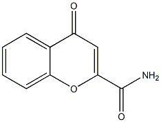 4-Oxo-4H-1-benzopyran-2-carboxamide Struktur