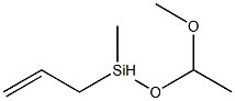 (1-Methoxyethoxy)(methyl)(2-propenyl)silane Struktur