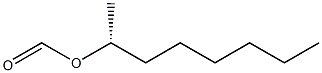 (+)-Formic acid (R)-1-methylheptyl ester Struktur