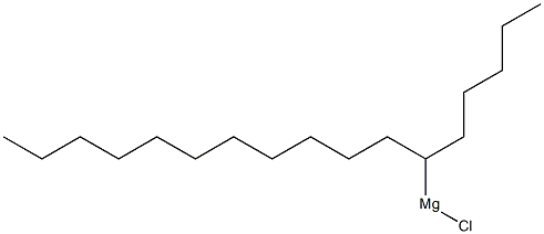 (1-Pentyldodecyl)magnesium chloride Struktur