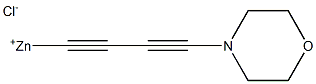 (4-Morpholino-1,3-butadiyn-1-yl)zinc chloride Struktur