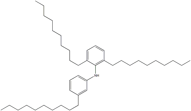 3,2',6'-Trisdecyl[iminobisbenzene] Struktur