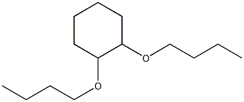 1,2-Dibutoxycyclohexane Struktur