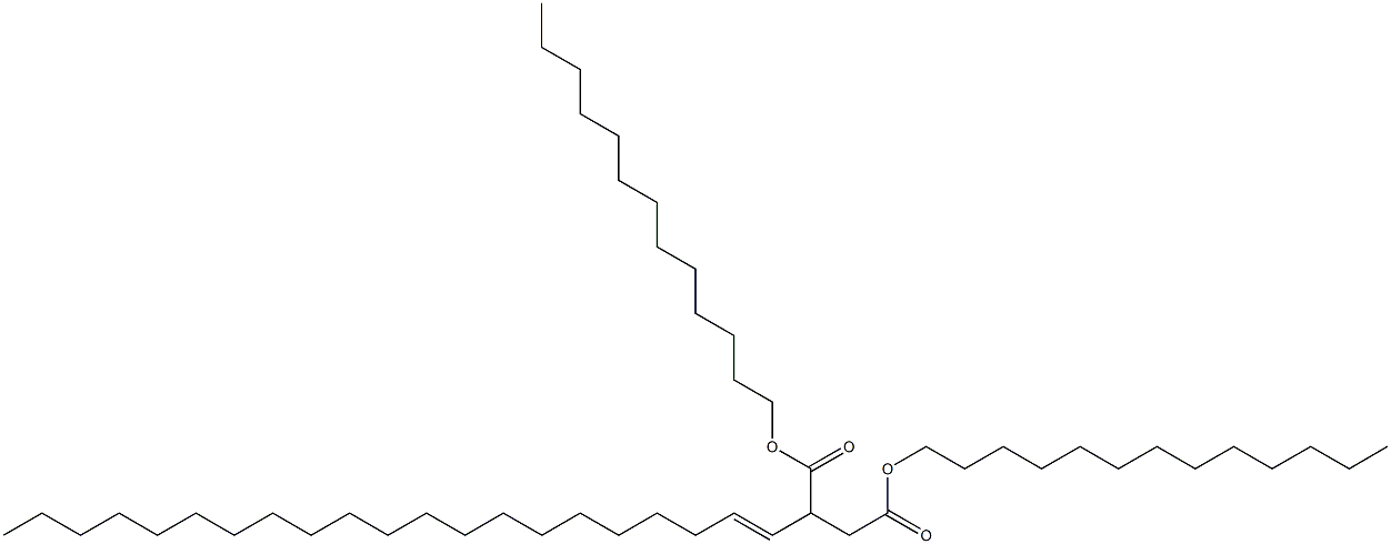 2-(1-Henicosenyl)succinic acid ditridecyl ester Struktur