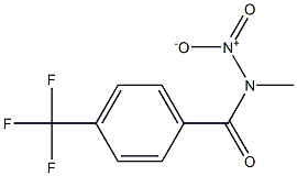 N-Methyl-N-nitro-4-trifluoromethylbenzamide Struktur