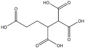 Butane-1,1,2,4-tetracarboxylic acid Struktur