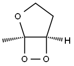 (2R,3R)-2,3-Epidioxy-2-methyltetrahydrofuran Struktur