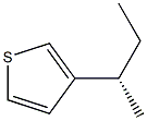 [S,(+)]-3-sec-Butylthiophene Struktur