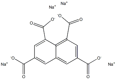 1,3,6,8-Naphthalenetetracarboxylic acid tetrasodium salt Struktur