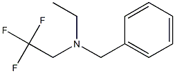 N-Ethyl-N-(2,2,2-trifluoroethyl)benzylamine Struktur