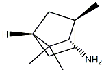 (1S,2S,4R)-2-Amino-1,3,3-trimethylnorbornane Struktur