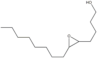 5,6-Epoxytetradecan-1-ol Struktur