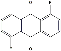 1,5-Difluoro-9,10-anthraquinone Struktur