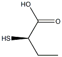 [R,(+)]-2-Mercaptobutyric acid Struktur