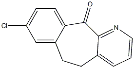 8-Chloro-5H-benzo[5,6]cyclohepta[1,2-b]pyridin-11(6H)-one Struktur