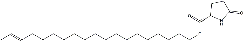 (S)-5-Oxopyrrolidine-2-carboxylic acid 17-nonadecenyl ester Struktur