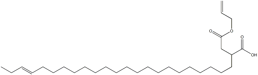 2-(20-Tricosenyl)succinic acid 1-hydrogen 4-allyl ester Struktur