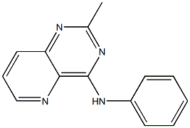 2-Methyl-4-(phenylamino)pyrido[3,2-d]pyrimidine Struktur