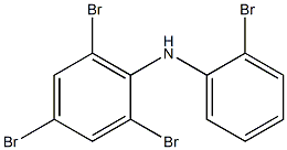 2,4,6-Tribromophenyl 2-bromophenylamine Struktur