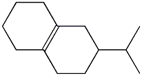 1,2,3,4,5,6,7,8-Octahydro-2-isopropylnaphthalene Struktur