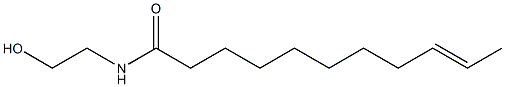 N-(2-Hydroxyethyl)-9-undecenamide Struktur