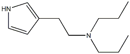 N,N-Dipropyl-1H-pyrrole-3-ethanamine Struktur