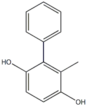 2-Phenyl-3-methylhydroquinone Struktur