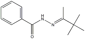 N'-(1,2,2-Trimethylpropylidene)benzohydrazide Struktur