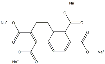 1,2,5,6-Naphthalenetetracarboxylic acid tetrasodium salt Struktur