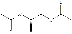 [R,(+)]-1,2-Propanediol diacetate Struktur