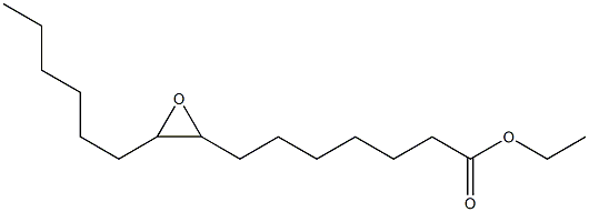 8,9-Epoxypentadecanoic acid ethyl ester Struktur