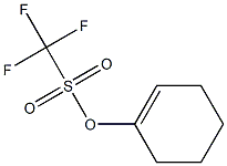 Cyclohexene-1-ol trifluoromethanesulfonate Struktur