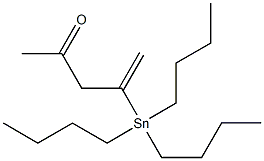 4-(Tributylstannyl)-4-penten-2-one Struktur