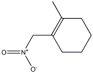 2-Methyl-1-(nitromethyl)cyclohexene Struktur