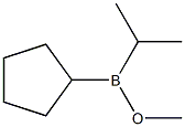 Cyclopentylisopropyl(methoxy)borane Struktur