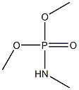 Methylaminophosphonic acid dimethyl ester Struktur