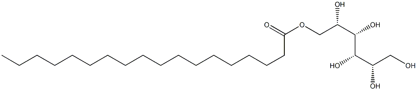 L-Mannitol 6-octadecanoate Struktur