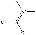 Dimethyl(dichloromethylene)iminium Struktur