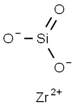 Metasilicic acid zirconium(II) salt Struktur