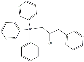 (2-Hydroxy-3-phenylpropyl)triphenylphosphonium Struktur