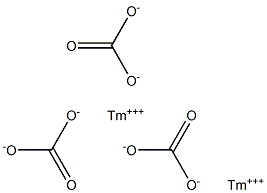 Thulium(III) carbonate Struktur