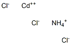 Ammonium cadmium trichloride Struktur