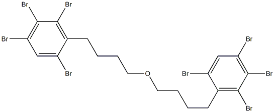 2,4,5,6-Tetrabromophenylbutyl ether Struktur